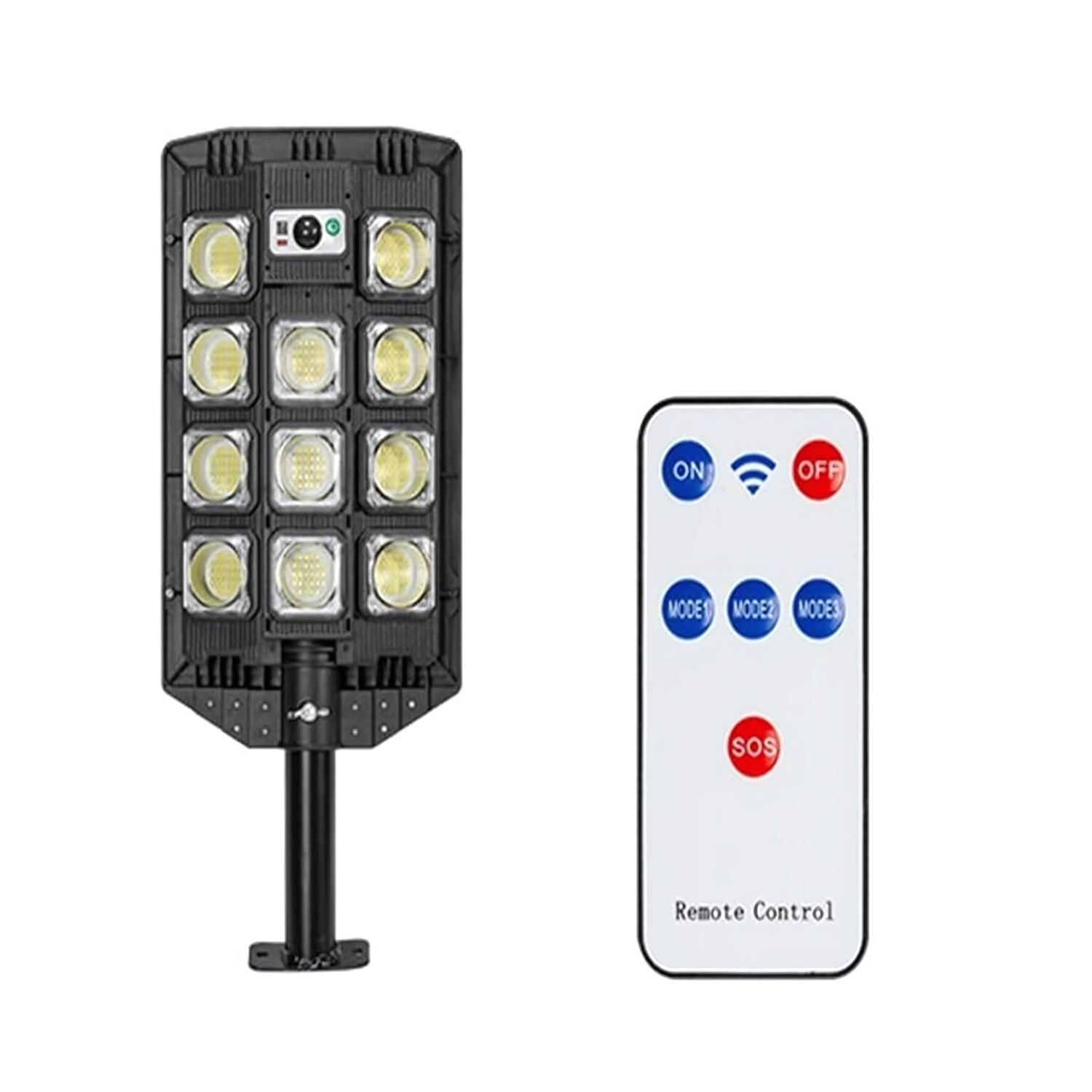 L&aacute;mpara Solar Led Control Exterior Ahorro Sensor Movimiento image number 0.0