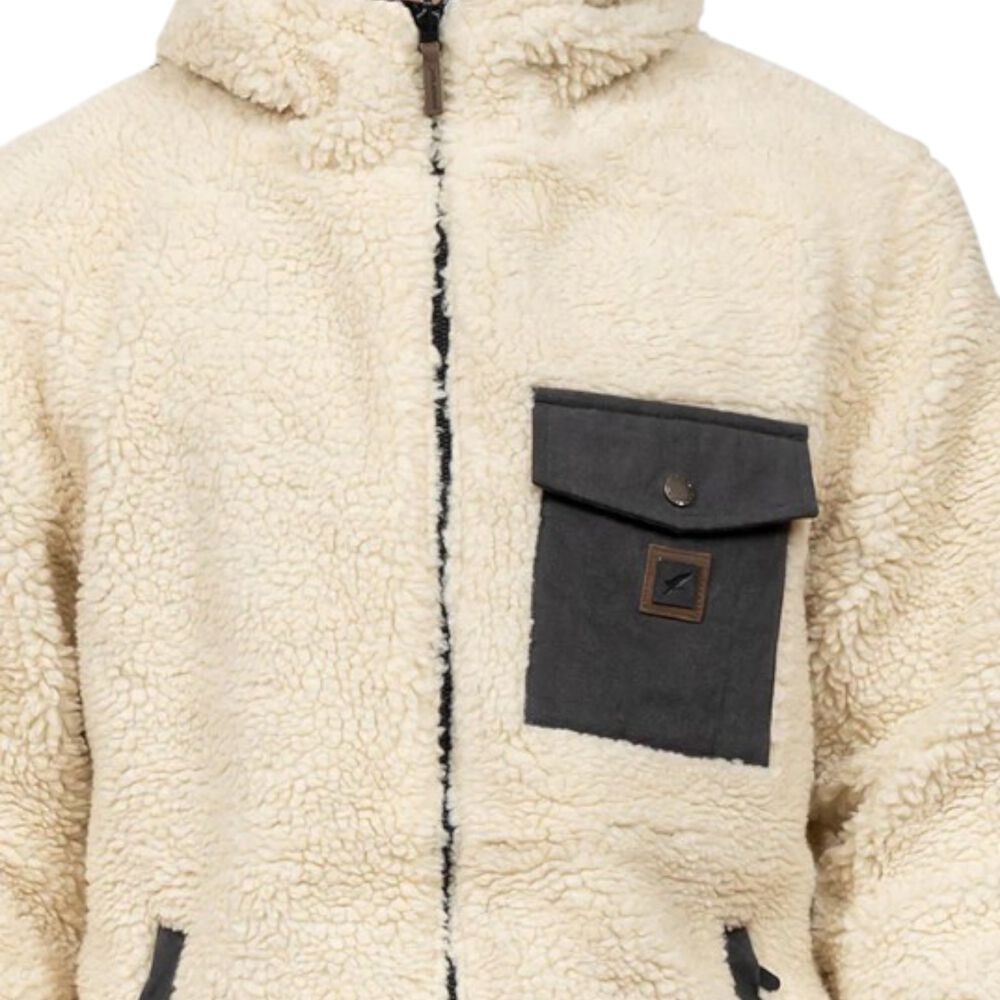 Chaqueta Canvas Reversible Woodstone Gris Hombre Falcone image number 7.0