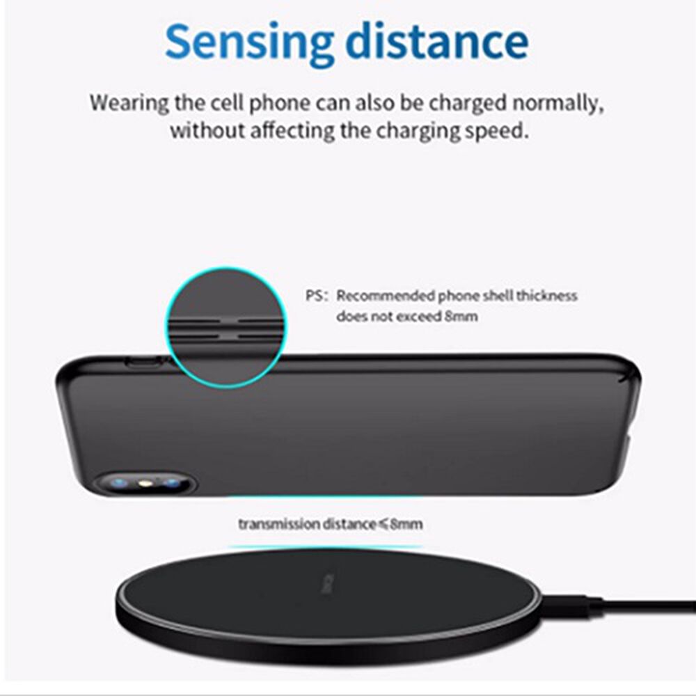 Cargador De Celular Inalambrico Metal Carga Rapida 4a 40w Smartphone Android Para Iphone image number 4.0