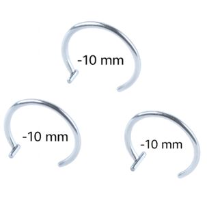 Anillo Aro Piercing De Labios Falso Sin Perforacion