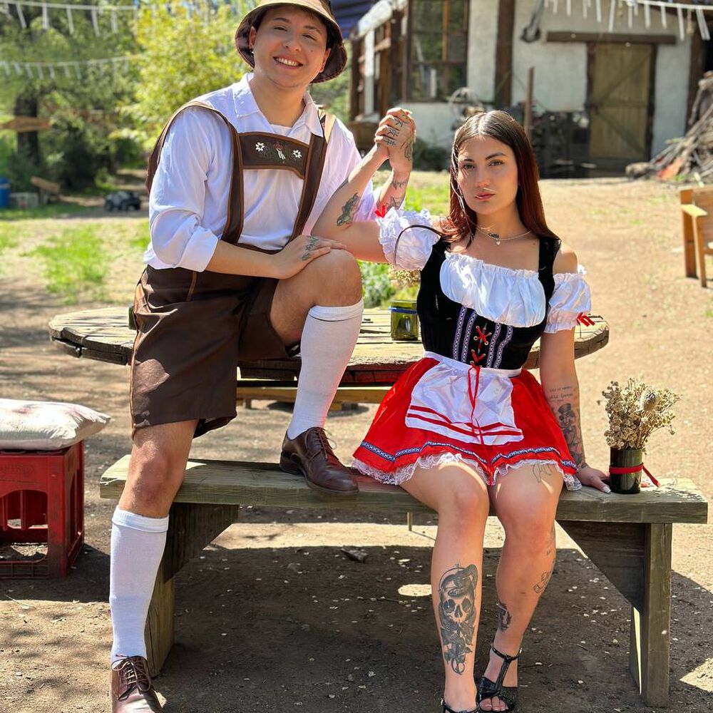 Disfraz Mujer Fiesta De La Cerveza Oktoberfest Munich image number 4.0