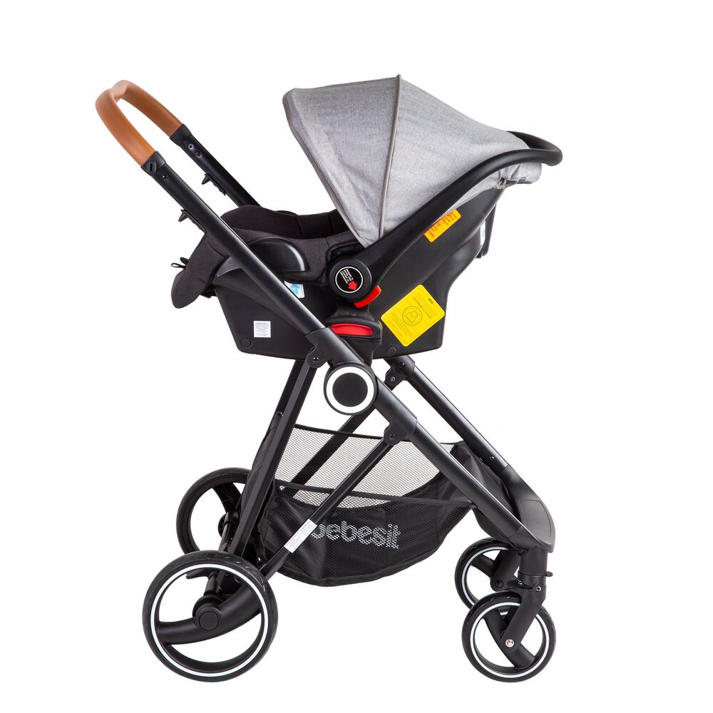 Coche Cuna Travel System Cosmos Gris image number 3.0