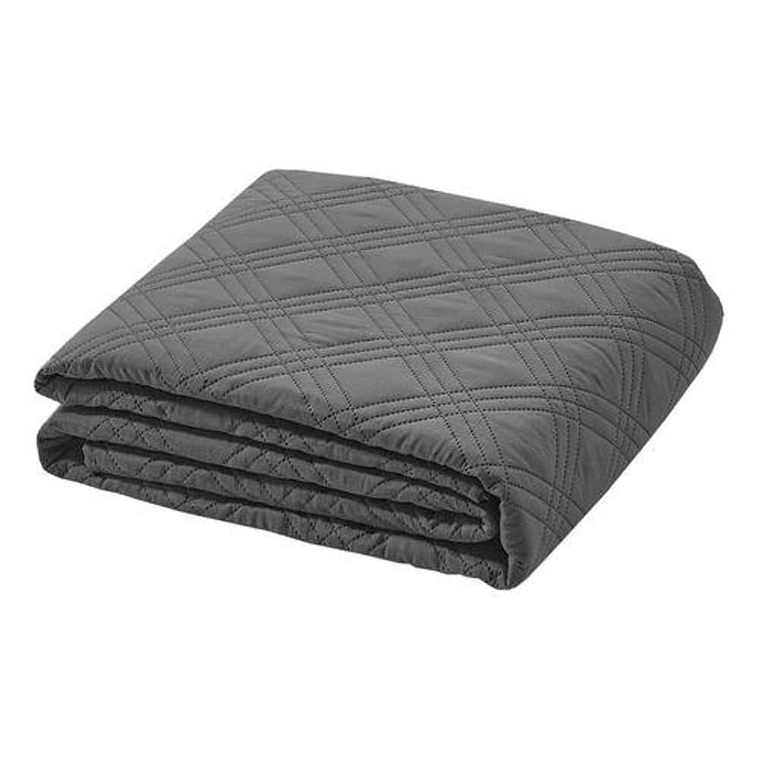 Quilt Andes Liso Gris King image number 2.0