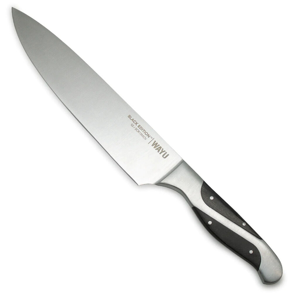 Cuchillo Chef Profesional Black Edition Wayu Antideslizante image number 1.0