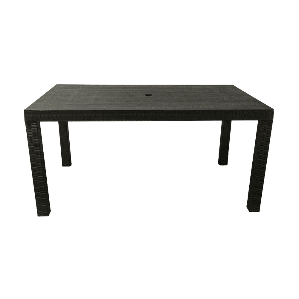 Juego De Comedor Terraza Macao Chocolate 155x90 Cm 6 Sillas image number 4.0
