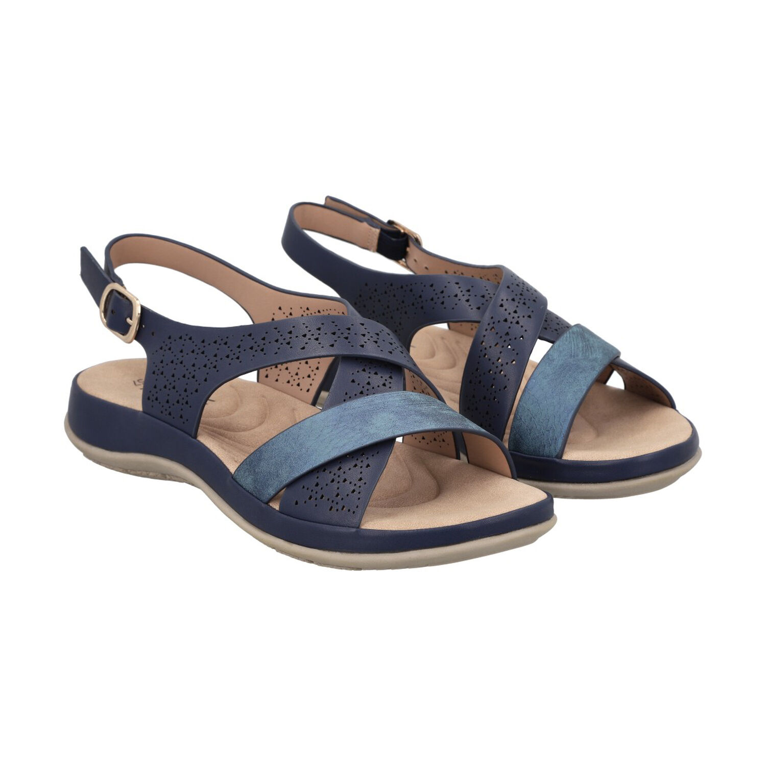 Sandalia Mujer Azul Catalina Police image number 4.0