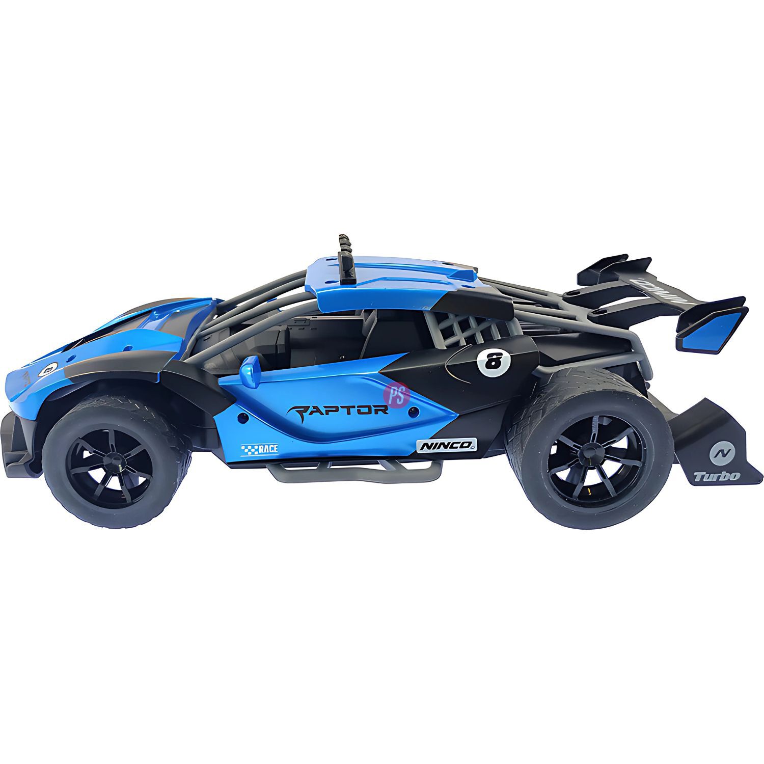 Auto Rc Modelo Raptor 1/16 25x12x7cm Con Bater&iacute;a - Ps image number 3.0