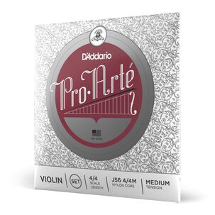 Set Cuerdas Viol&iacute;n Proarte 4/4 Med J56 4/4m Daddario