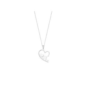 Collar Lp3237-1/1 Lotus Silver Plateado Mujer Moments