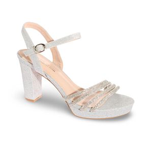 Sandalia Tac&oacute;n Plata Andarina Art. 5w255plata
