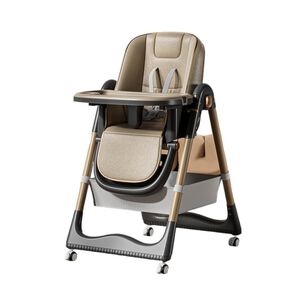Silla De Comer Reclinable Plegable Sienna Caf&eacute; Lubabycas