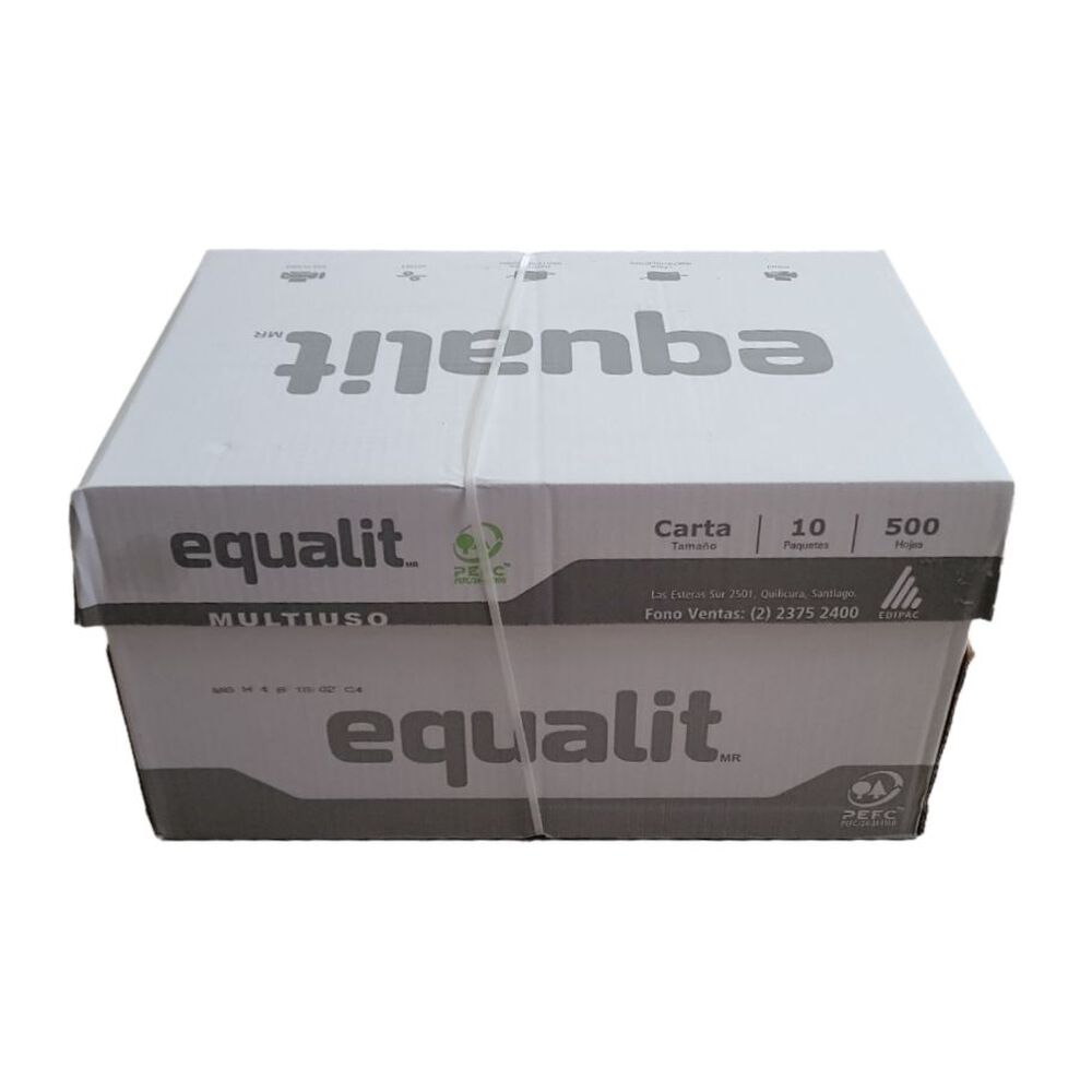 Resma Papel Fotocopia Carta 75gr. Equalit image number 2.0