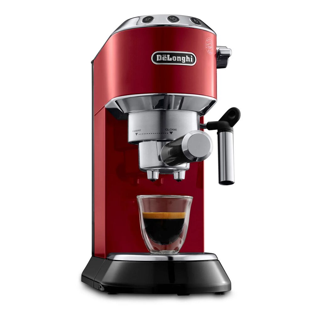 Cafetera Delonghi Espresso Dedica Style Roja image number 0.0