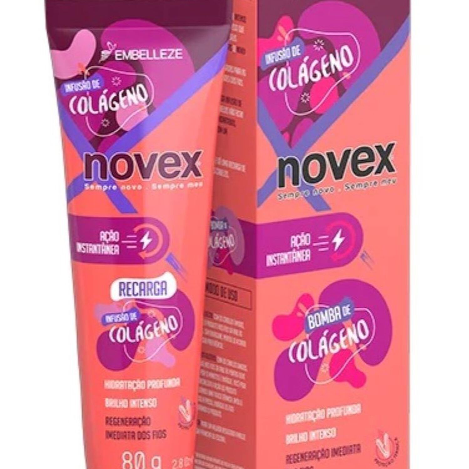 Tratamiento Recarga Infusao De Colageno Novex 80gr. image number 2.0