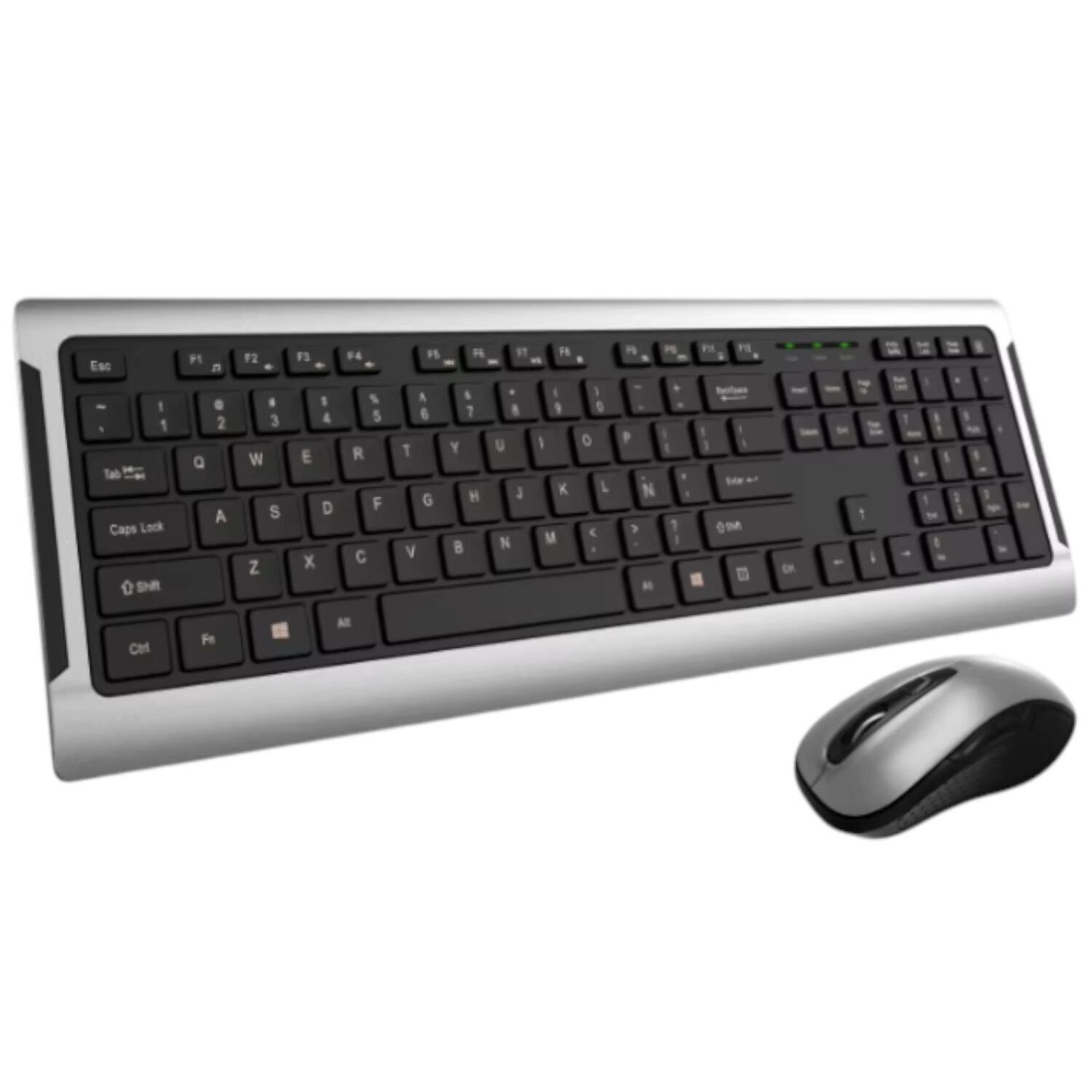 Teclado Y Mouse Inalambrico Teclas Planas Tecmaster Ld100 image number 3.0