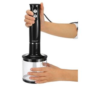 Batidora De Mano 4 En 1 Con Cuchillas Extraibles 500w