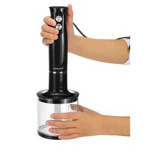 Batidora De Mano 4 En 1 Con Cuchillas Extraibles 500w