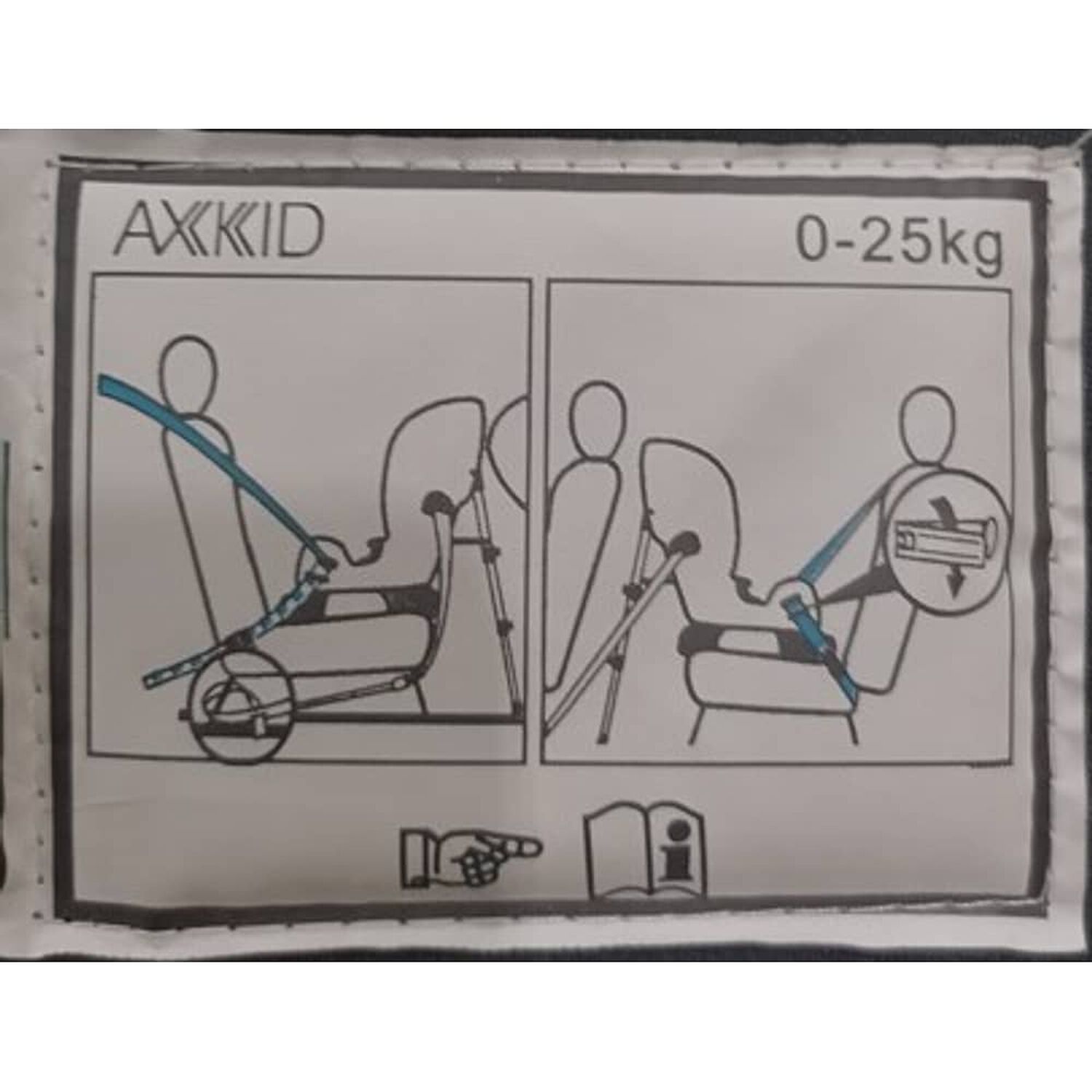 Silla De Auto A Contramarcha Minikid Negro image number 7.0