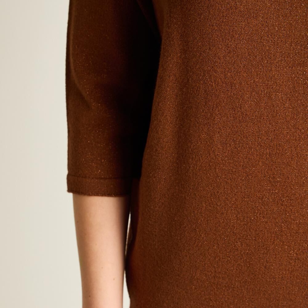 Sweater Manga Kimono Cuello Redondo Mujer Lorenzo Di Pontti image number 3.0