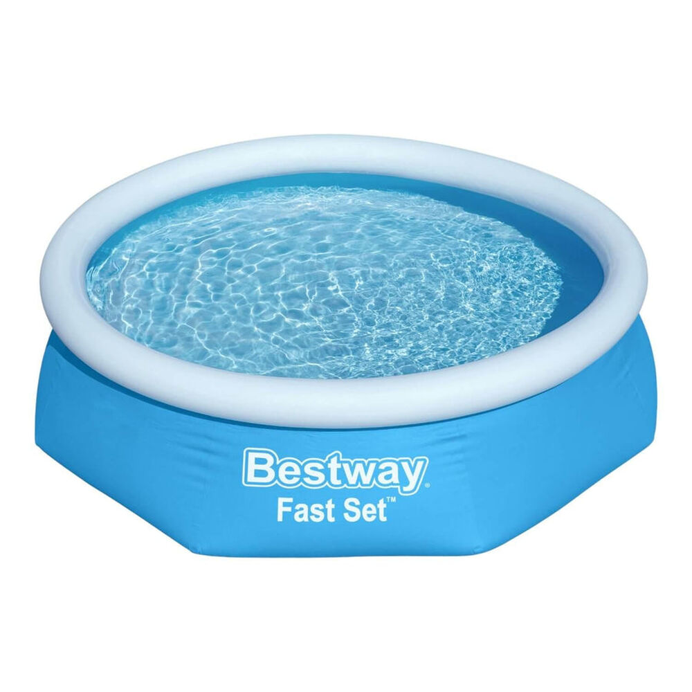 Bestway Piscina Redonda Fácil Armado Con Filtro 2.44x61cm Azul image number 1.0