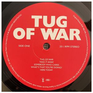 Paul Mccartney - Tug Of War | Vinilo