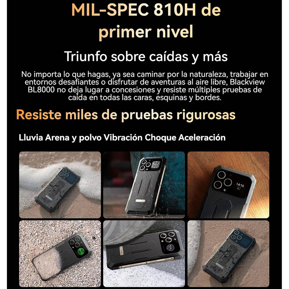 Blackview Bl8000 - Resistente 5g, Ip68, Ip69k Y Mil-std-810h image number 5.0