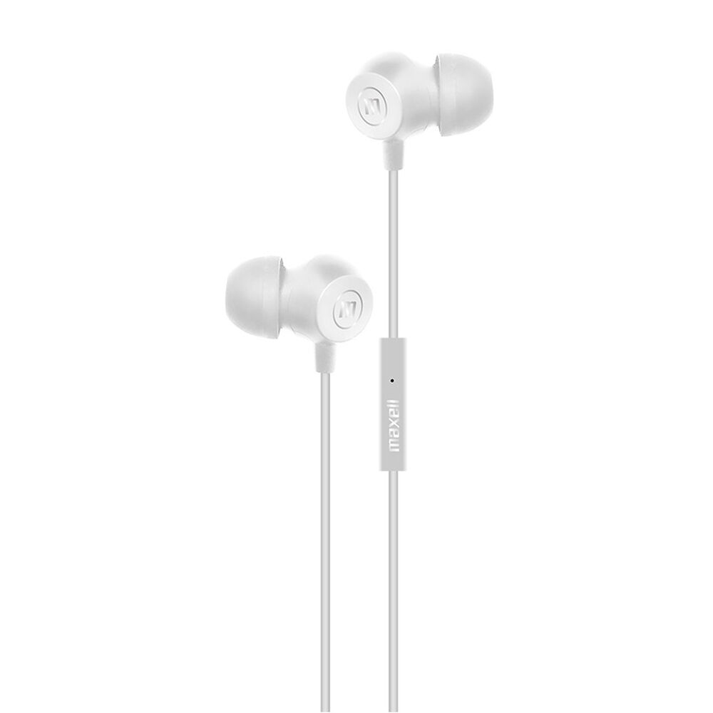 Audífonos Maxell In-bax Con Micrófono In Ear 3.5mm Blanco image number 0.0