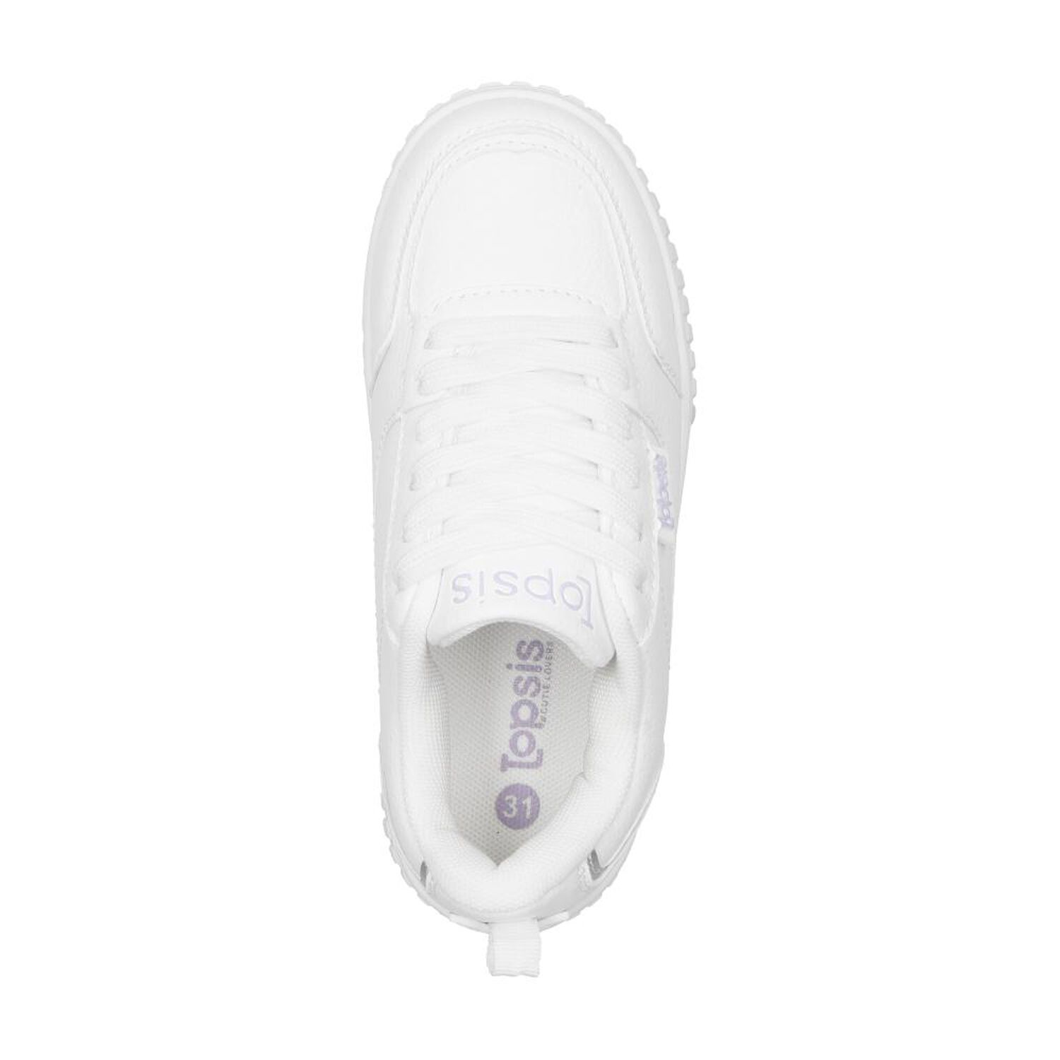 Zapatilla Infantil Ni&ntilde;a Topsis White image number 4.0