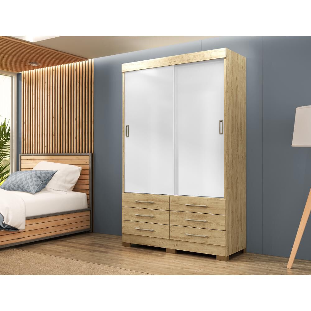 Clóset Di Poretti Design New Moscou / 2 Puertas / 6 Cajones image number 3.0