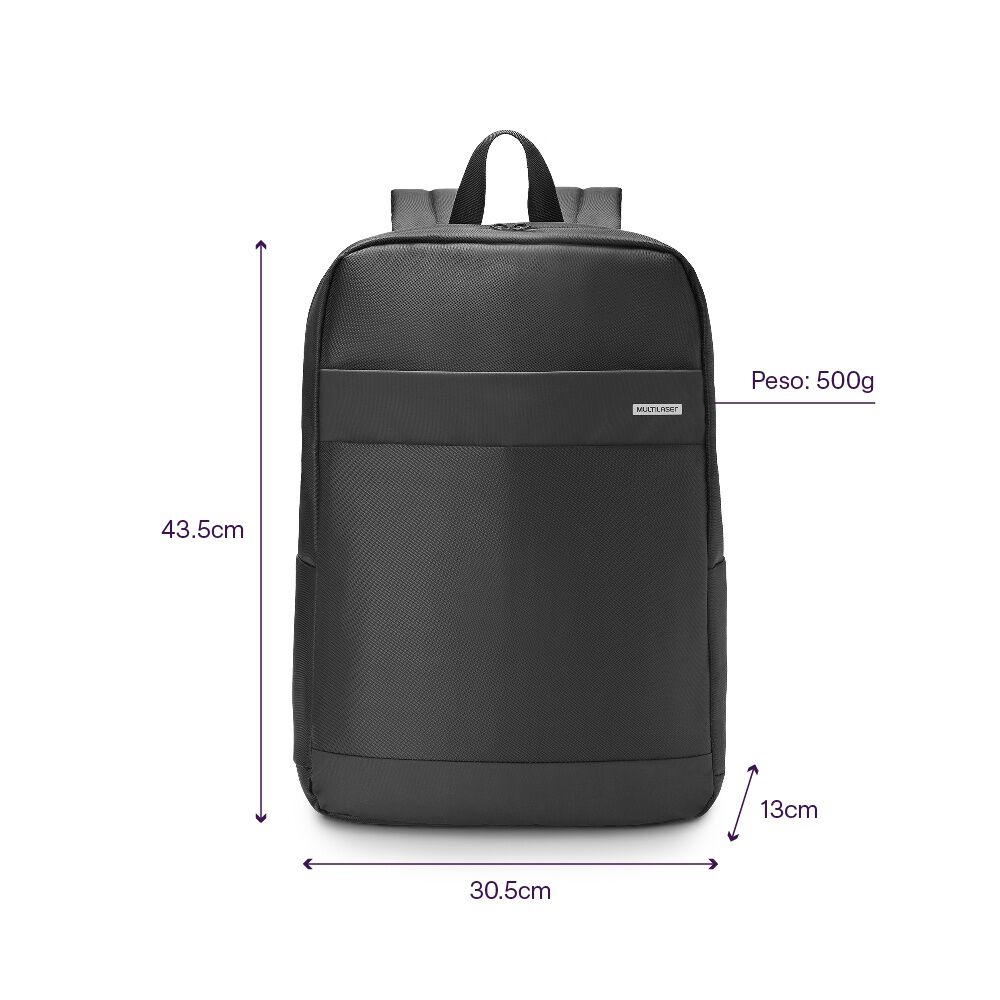 Mochila Notebook Multilaser Elegance Bo439 image number 4.0