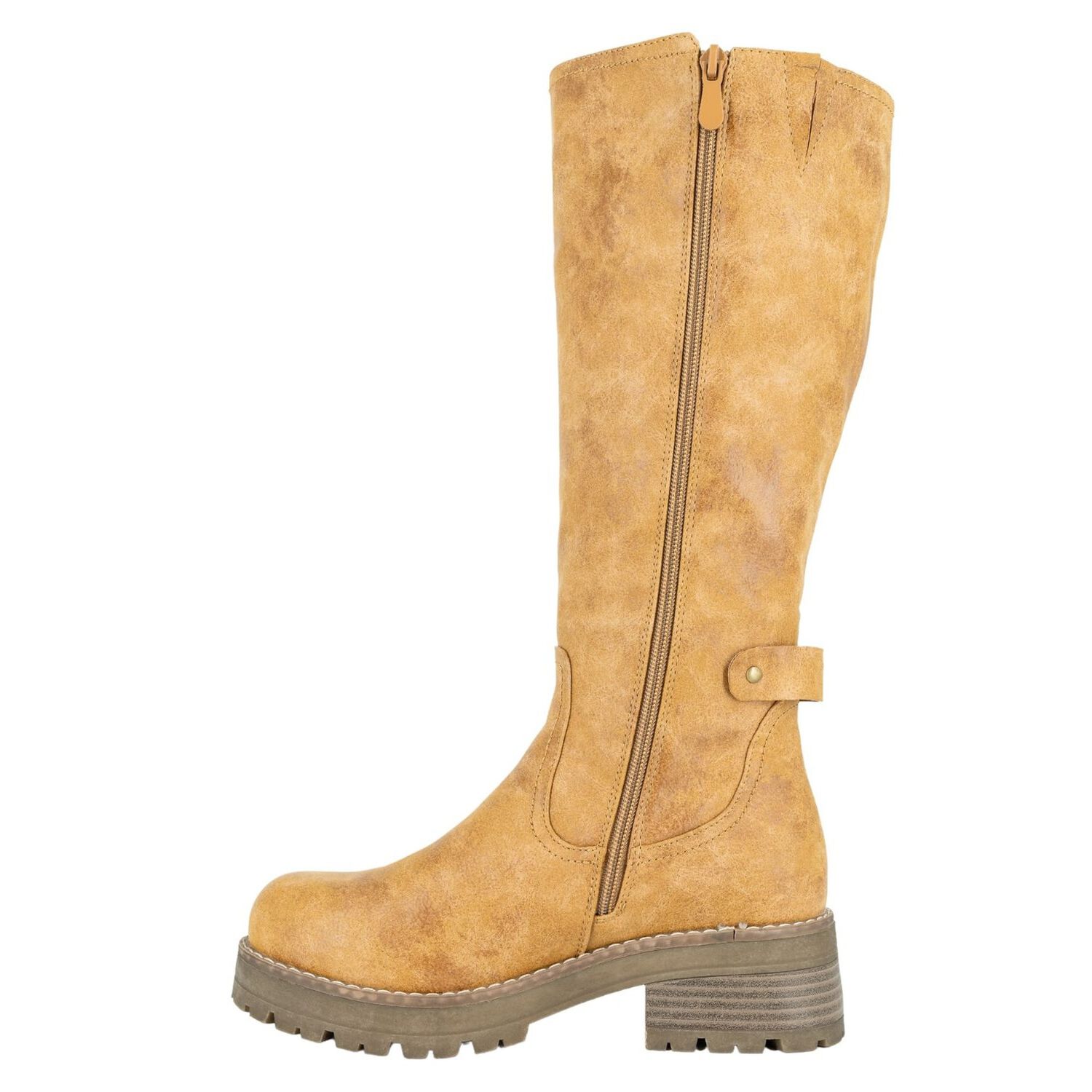 Bota Larga Linne Caramelo Alquimia image number 3.0