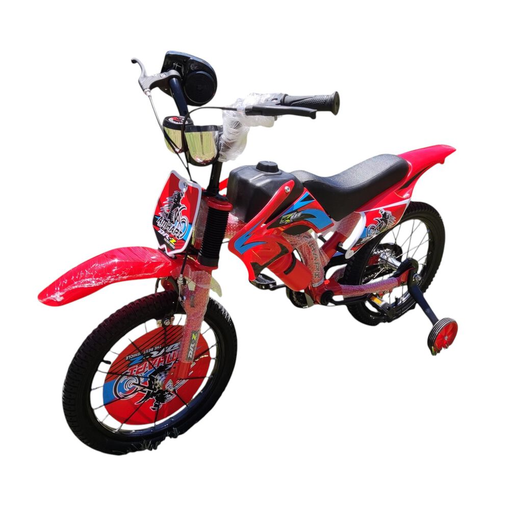 Bicicleta Aro 16 Bicimoto Amhapi Rojo image number 2.0