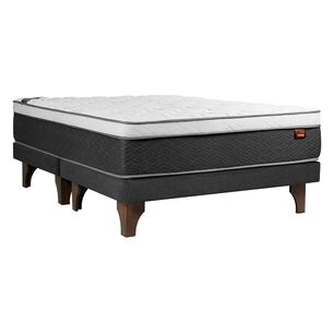 Cama Europea Celta Everest Hilos de Cobre / 2 Plazas / Base Dividida