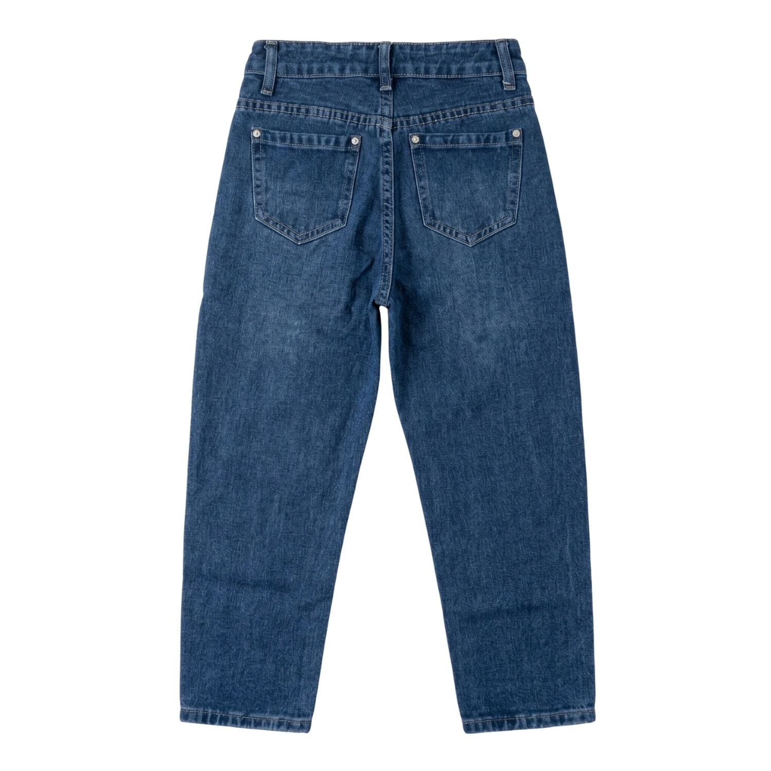 Pantalon Jeans Baggy Ni&ntilde;a Mezclilla Azul Recto image number 5.0