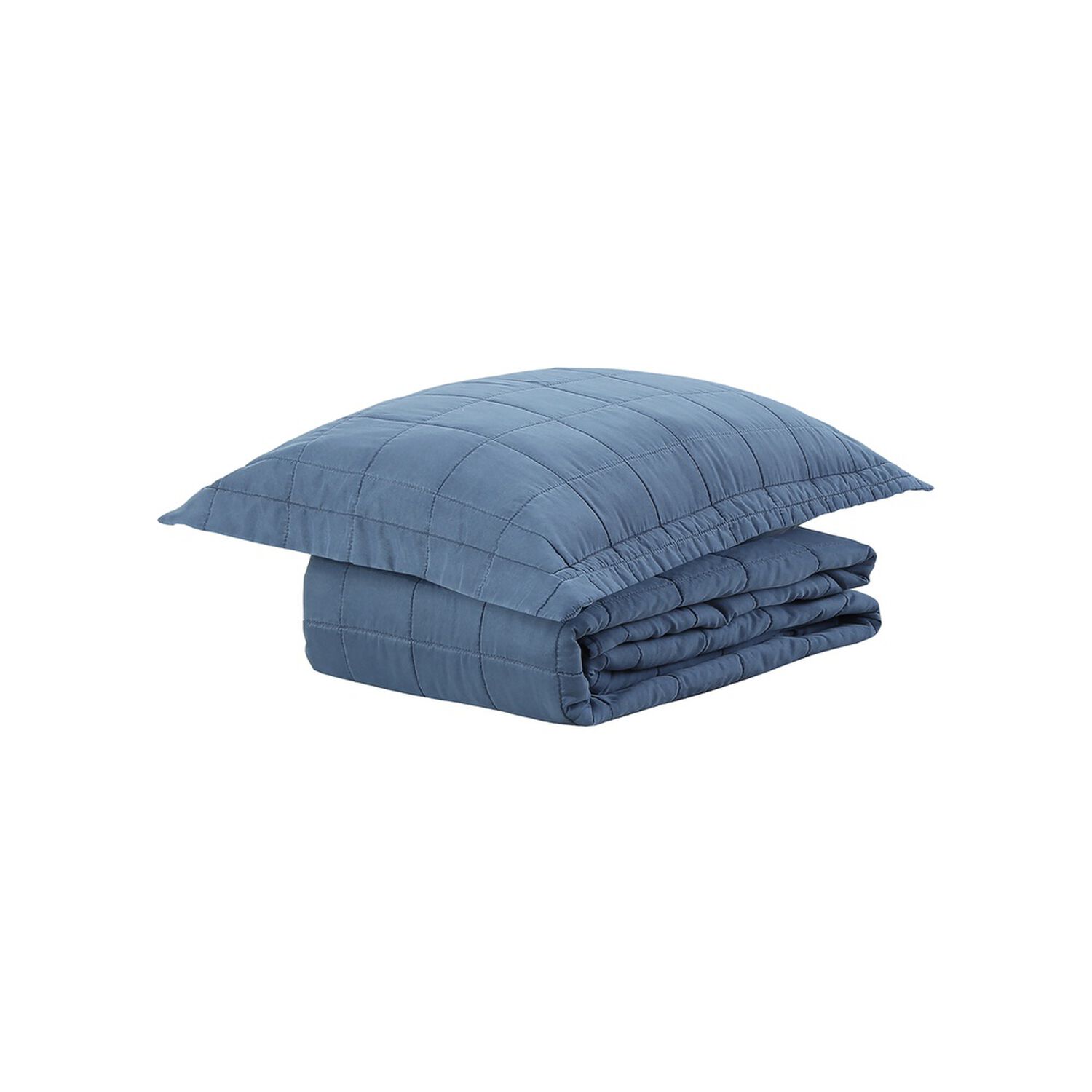 Quilt Andes Stone Wash Azul 1.5 Plazas image number 1.0
