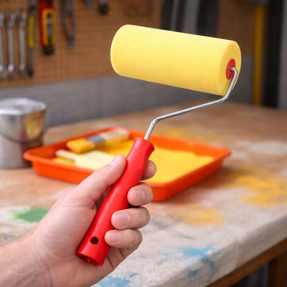 Rodillo Esponja 18x33cm Mango Plastico Construcci&oacute;n Pintar image number 2.0