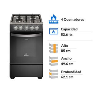 Cocina A Gas Mademsa FM4IP / 4 Quemadores