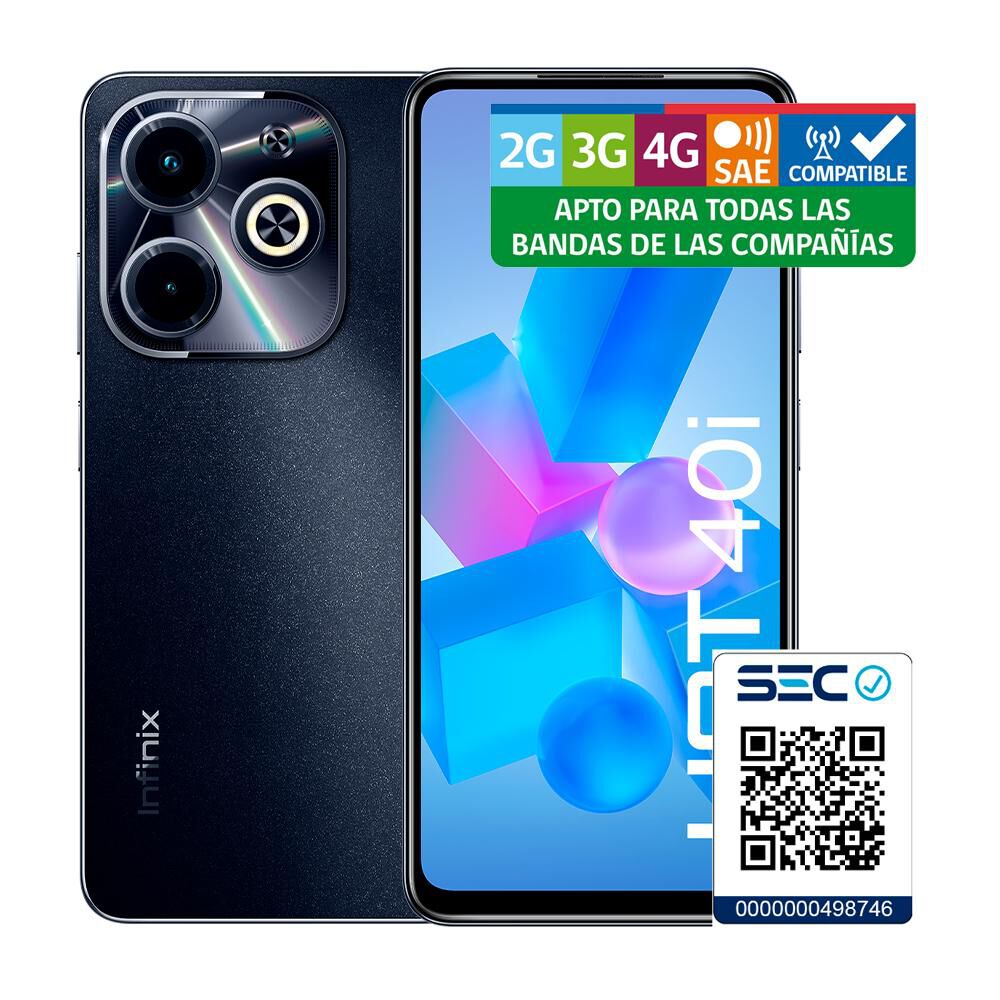 Smartphone Infinix Hot 40i / 128 GB / Liberado image number 7.0