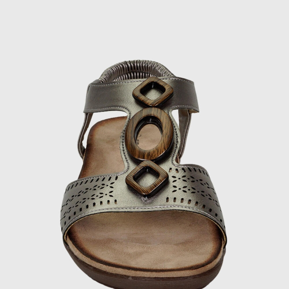 Sandalia Milus Plateado image number 2.0