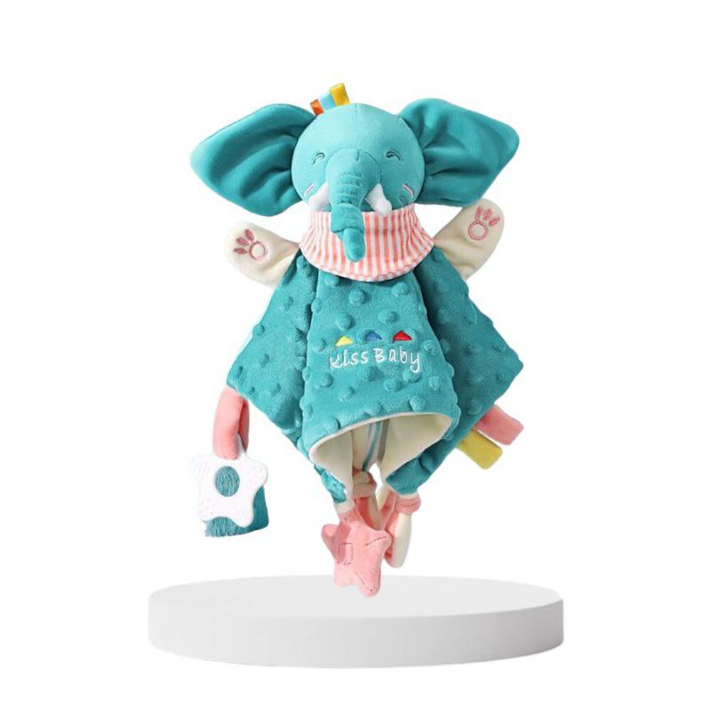 Peluche De Apego Sensorial Algodón Elefante Lubabycas image number 1.0