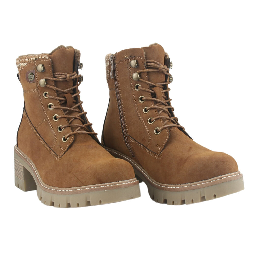 Botin Chalada Mujer Sindy-1 Café Casual image number 4.0