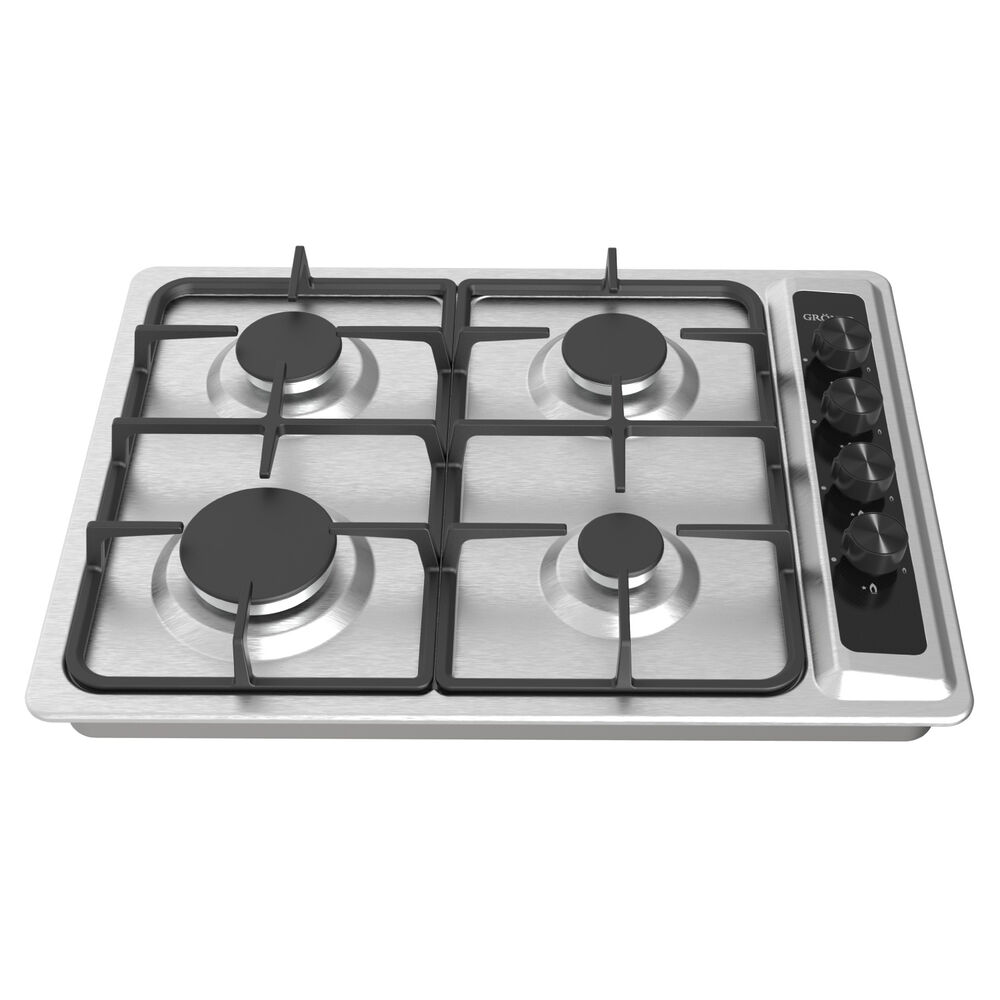 Encimera A Gas Grner Inox 4ql image number 2.0