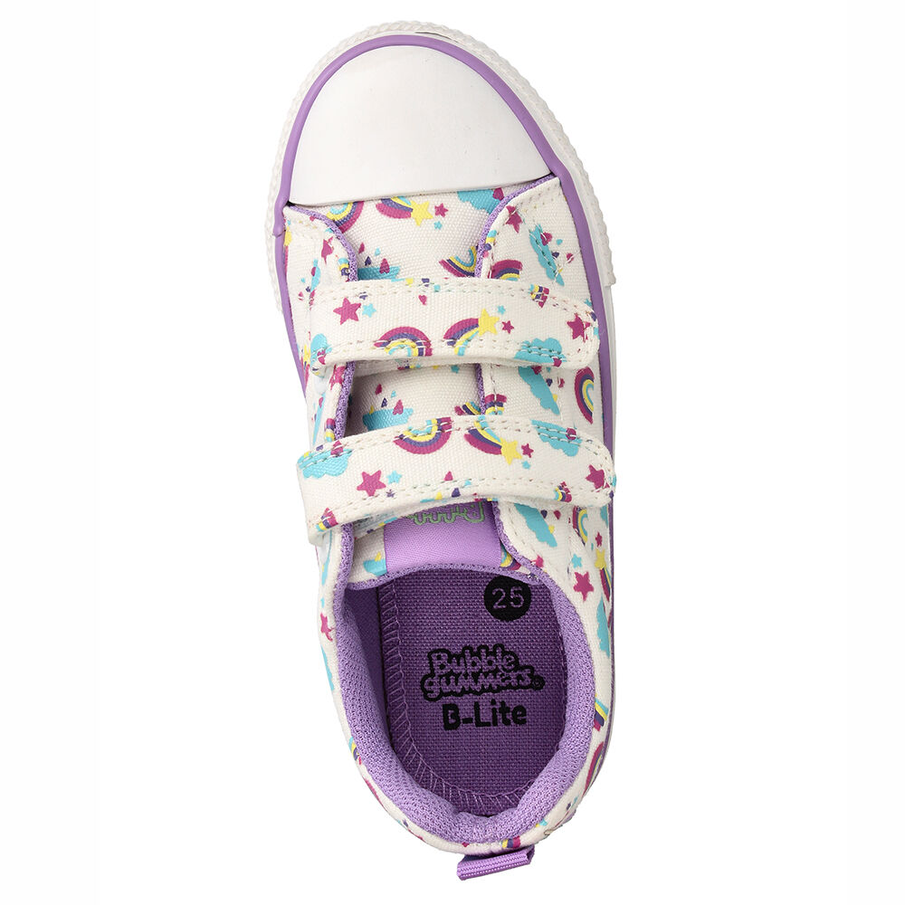 Zapatilla Niña Bubblegummers Astorga Blanco-lila image number 5.0