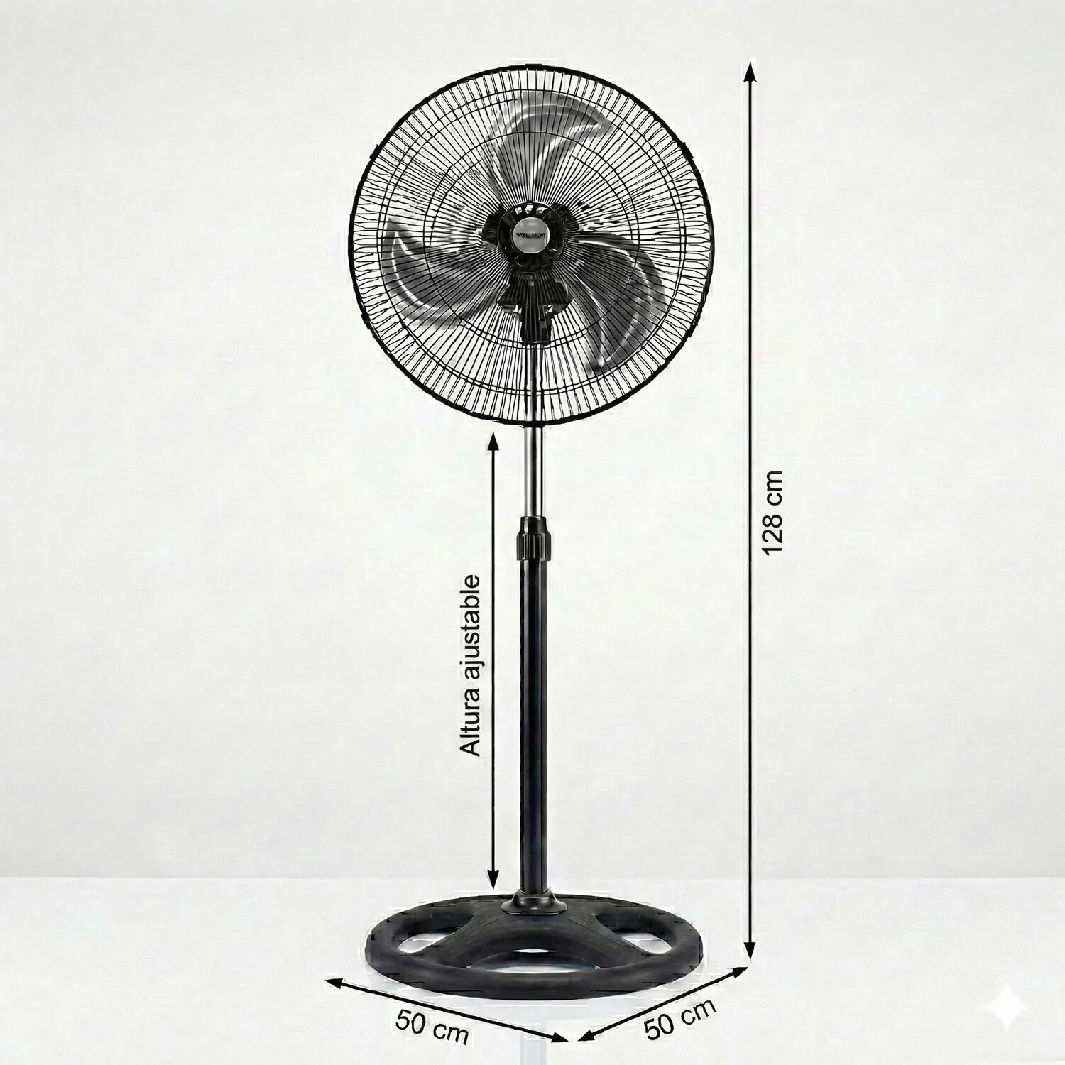 Ventilador Pedestal 3 En 1 18 Pulgadas Met&aacute;lico Marca Palson image number 5.0