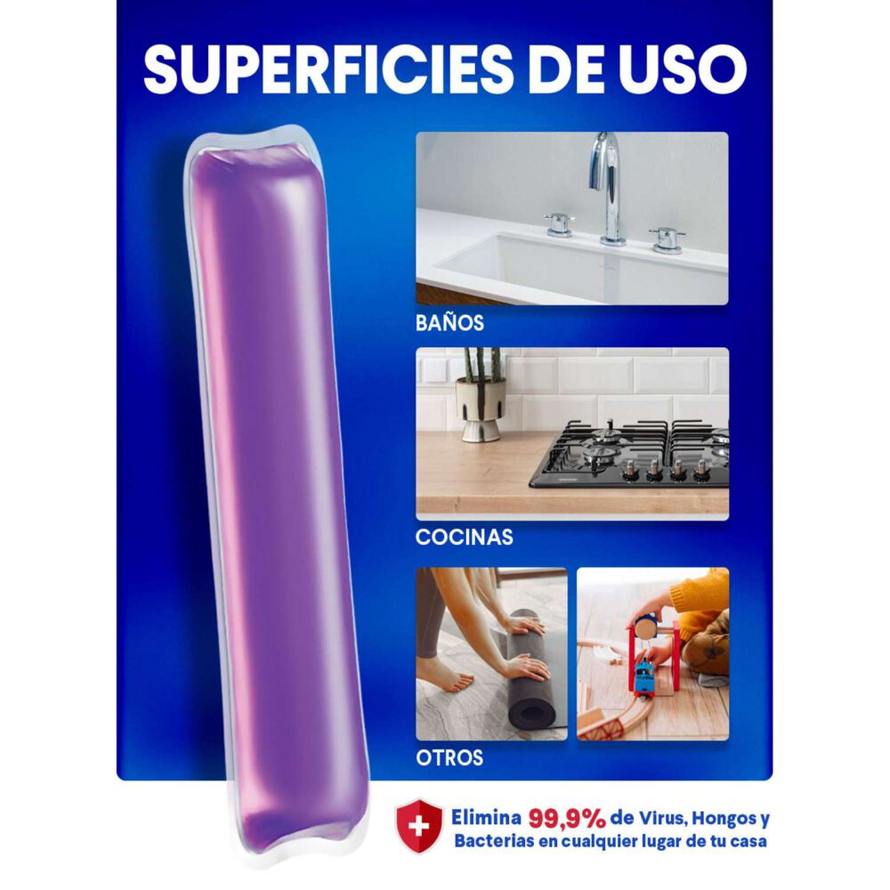 Limpiador Multiusos Recarga Lavanda Rinde 600ml - Deysa Nanolife image number 2.0