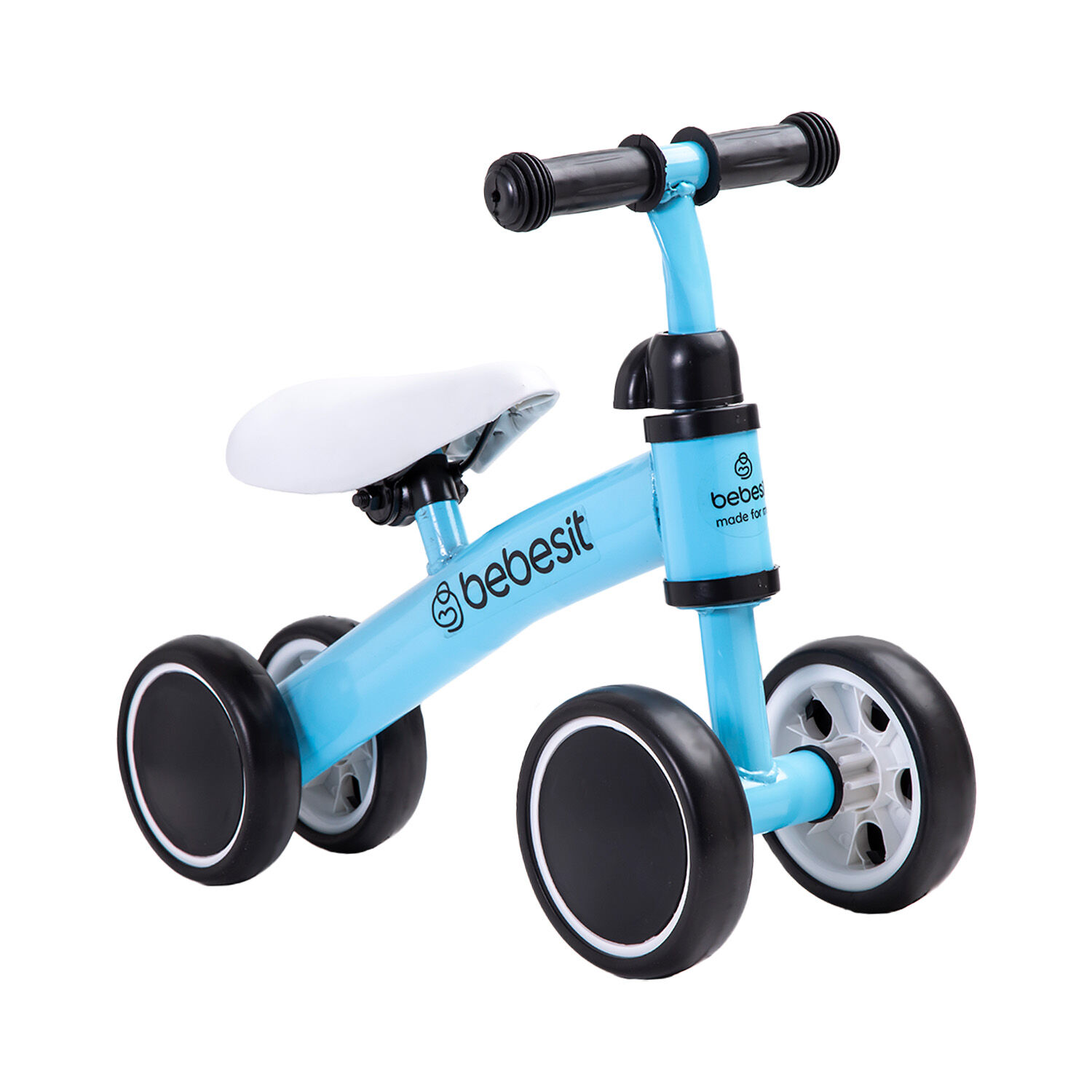 Bicicleta Triciclo Aprendizaje 4 Ruedas Xt02 Azul Bebesit image number 0.0