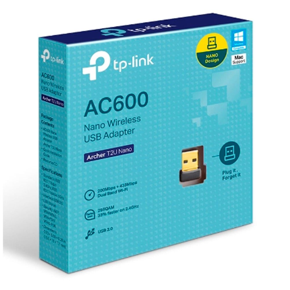 Adaptador Wifi Nano Usb 600mbps Archer T3u Nano image number 4.0