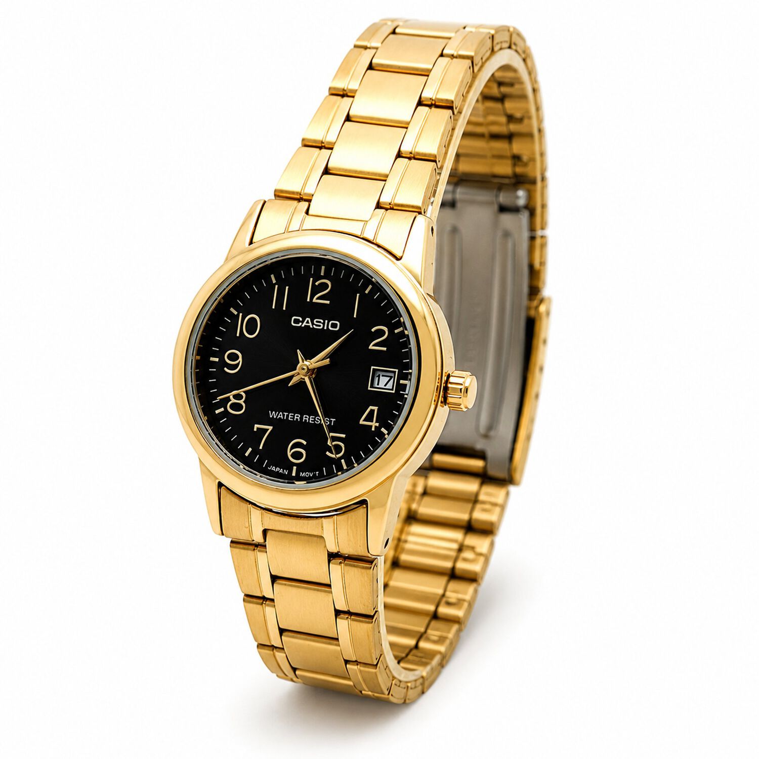 Reloj Casio De Mujer Gold Ltp-v002g-1budf image number 0.0
