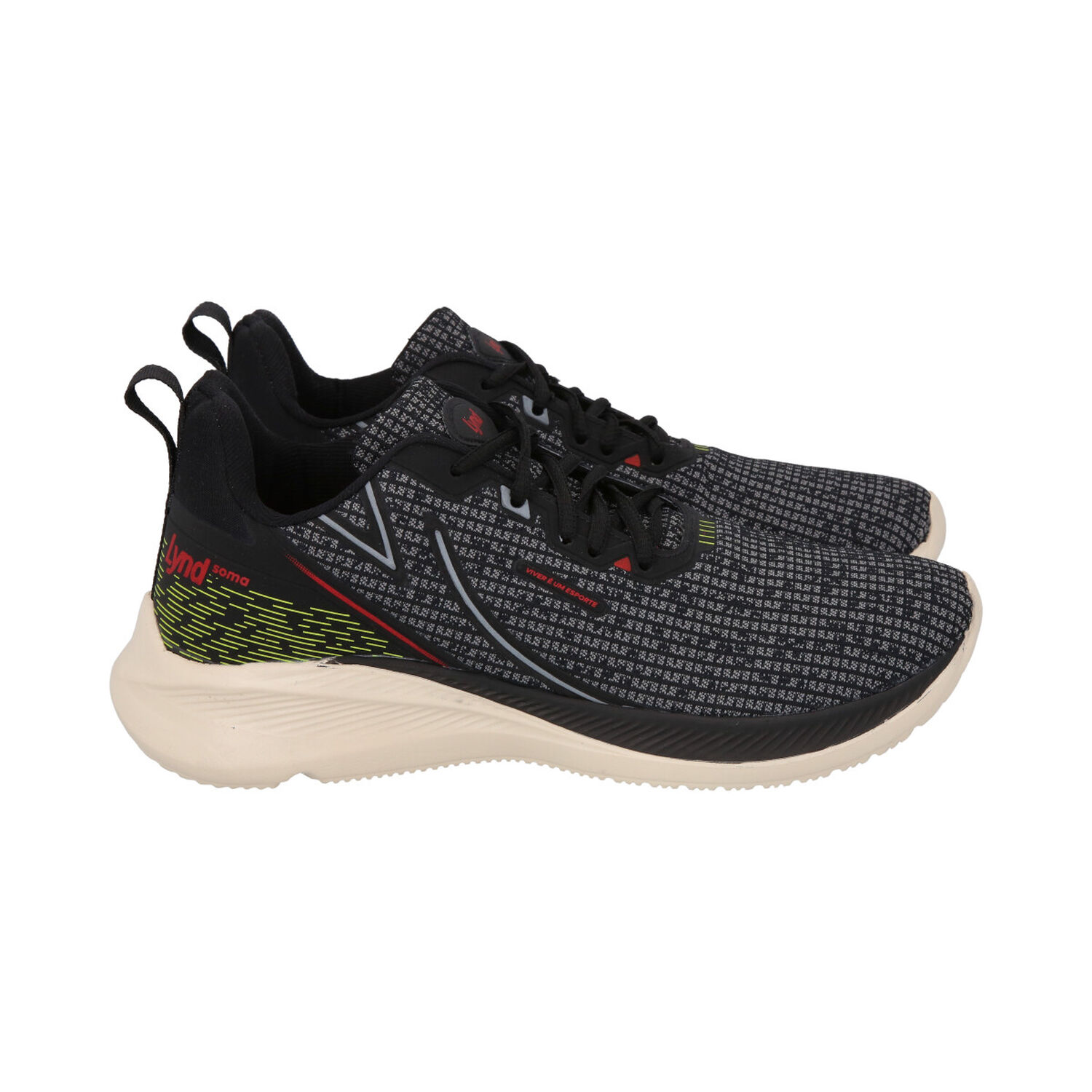 Zapatilla Hombre Soma Negro Lynd image number 2.0