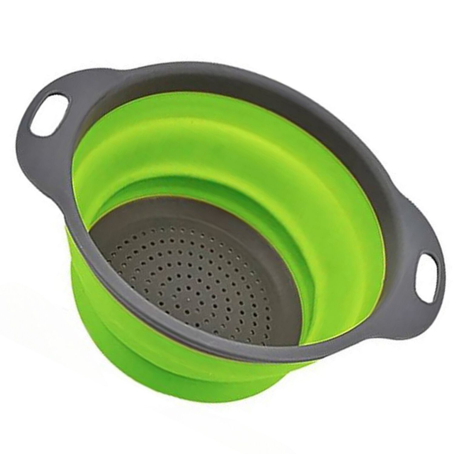 Pack 2 Coladores Escurridor Cocina Verde image number 2.0